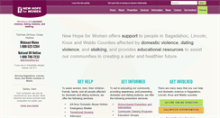 Desktop Screenshot of newhopeforwomen.org